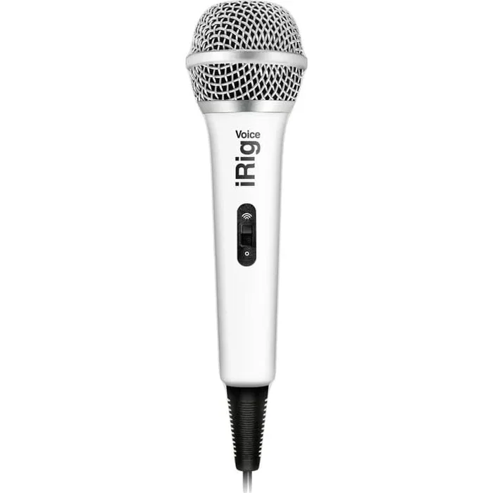 IK Multimedia iRig-Voice Handheld Microphone for iOS White