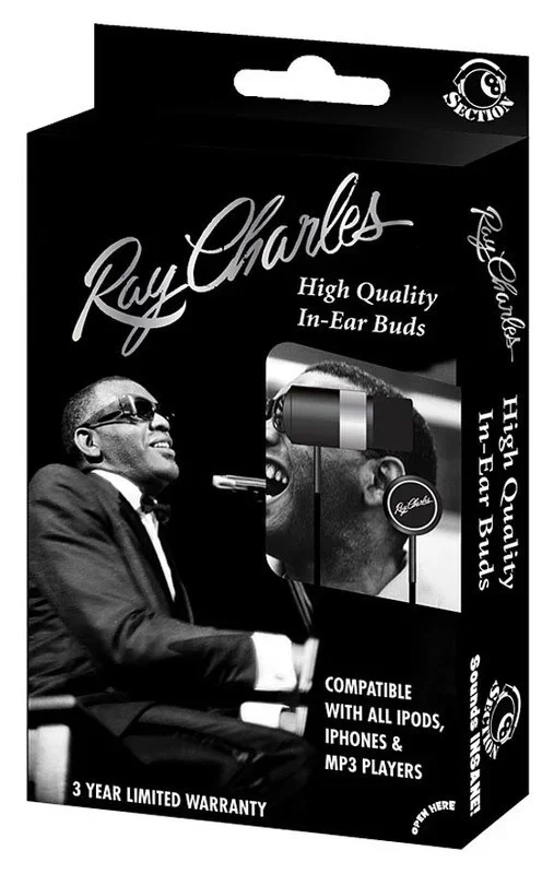 In Ear Buds Ray Charles