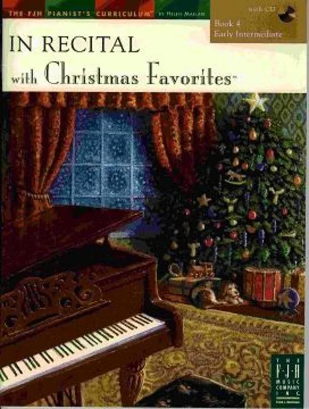 In Recital With Christmas Favourites Book 4 Book/CD (Softcover Book)