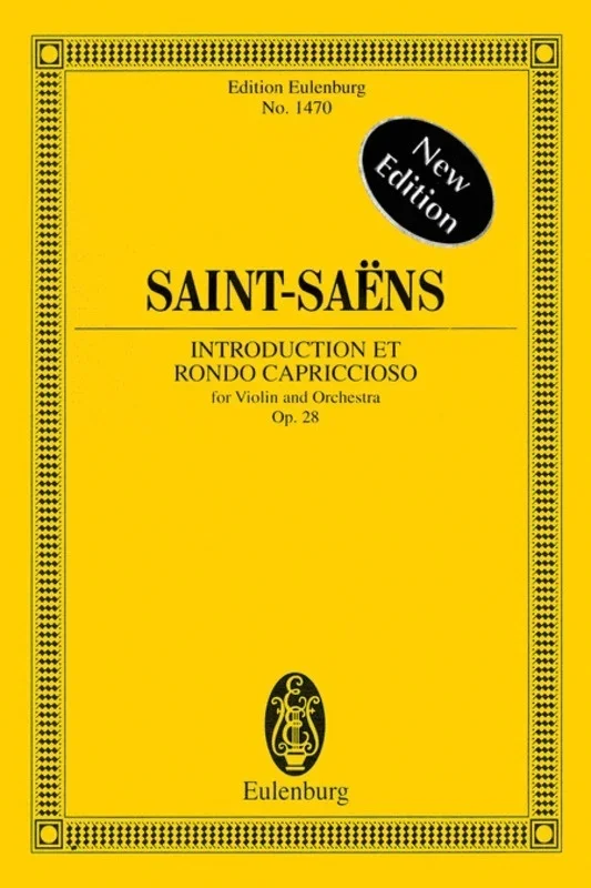 Introduction And Rondo Capriccioso Op 28 Ms Book