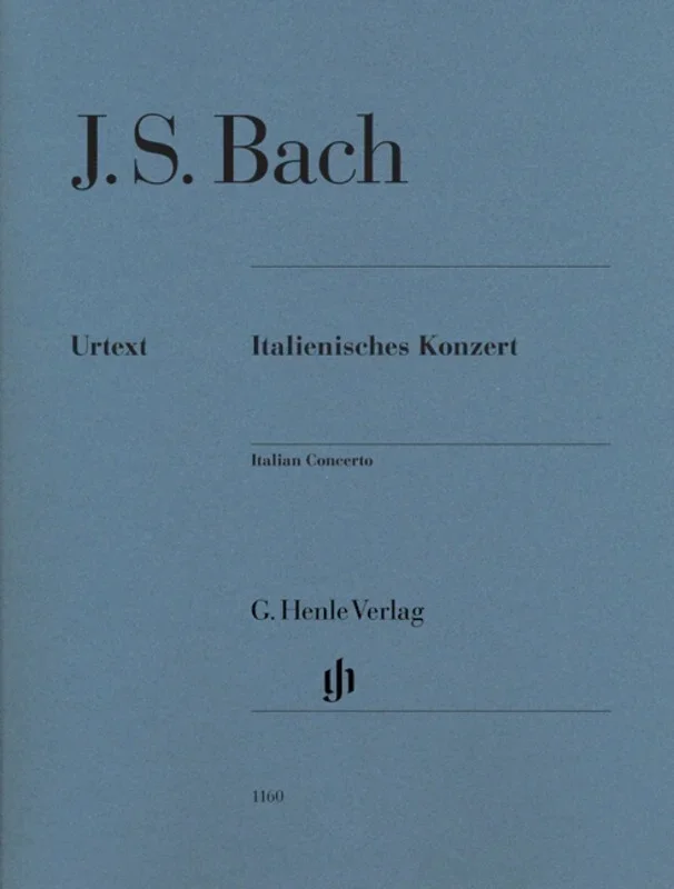 Italian Concerto Bwv 971 Without Fingering (Softcover Book)