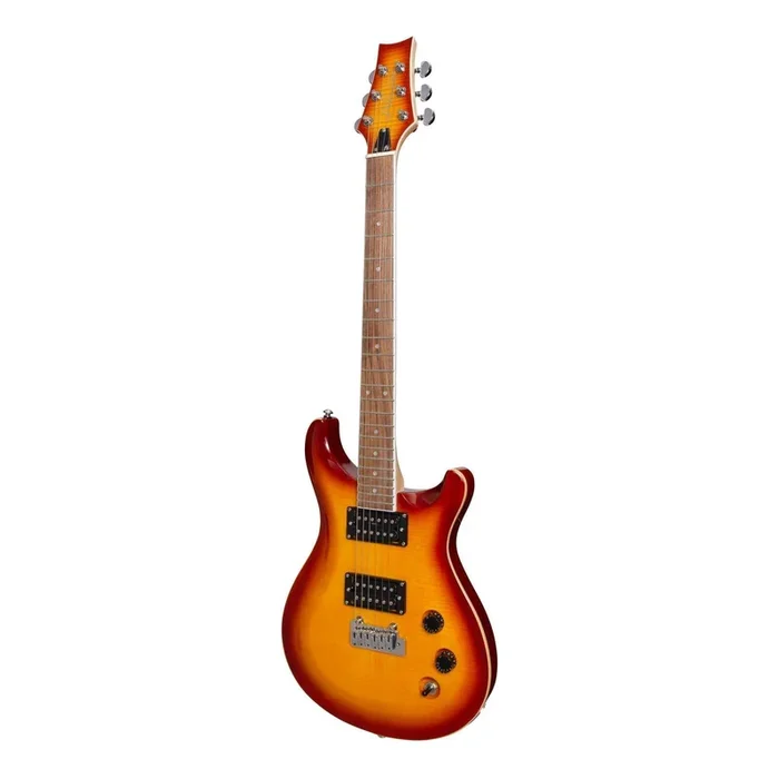 J&D Luthiers ‘Duke’ Contemporary Style Electric Guitar (Honeyburst)