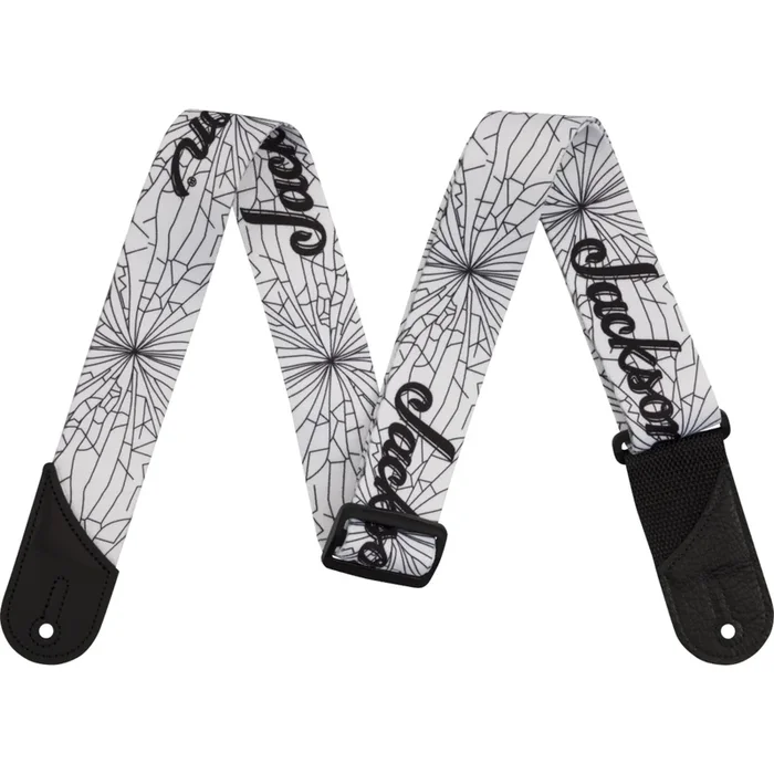 Jackson 2 ” Cracked Mirror Strap, White