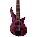 Jackson X Series Spectra Bass SBXP V Transparent Purple Burst