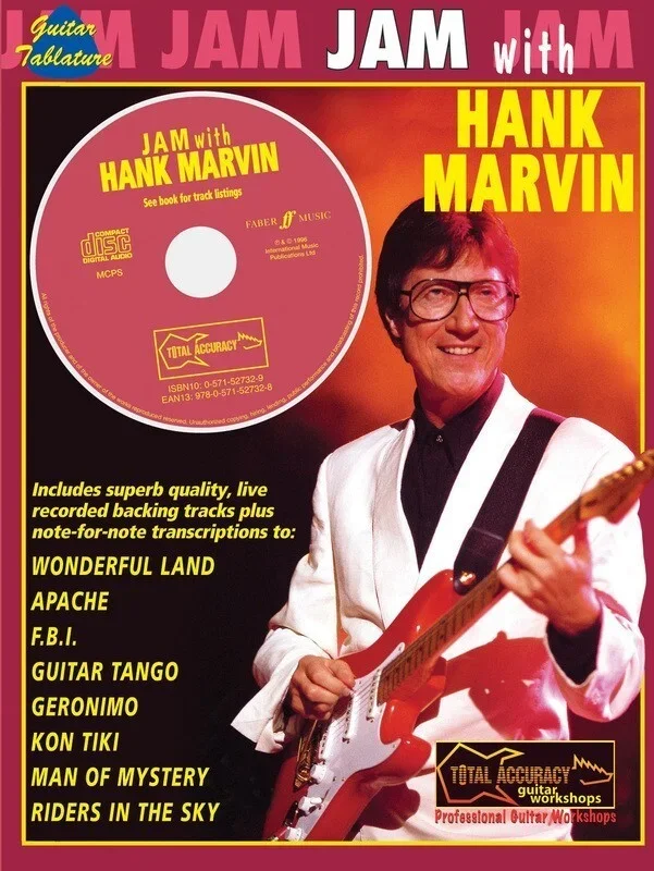 Jam With Hank Marvin Gtab/CD (Softcover Book/CD)
