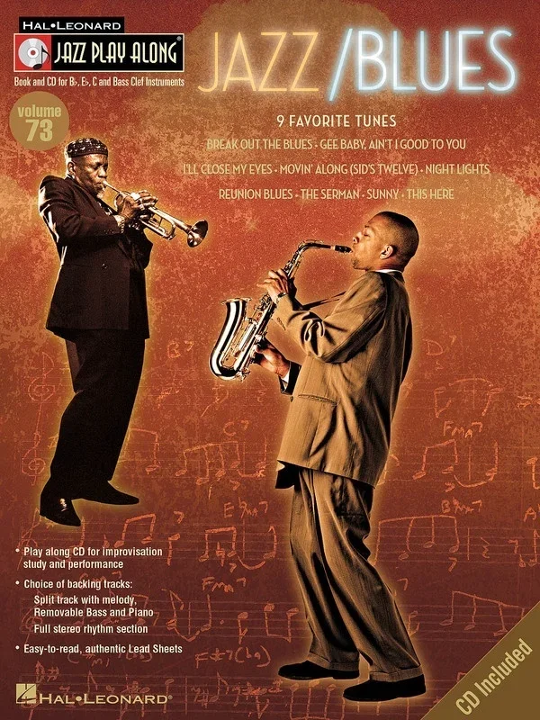 Jazz / Blues Jazz Play Along V73 (Softcover Book/CD)