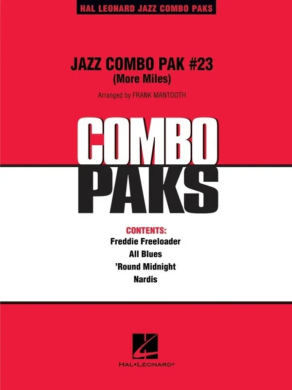 Jazz Combo Pak 23 (Miles Davis) Jzco (Music Score/Parts/CD)