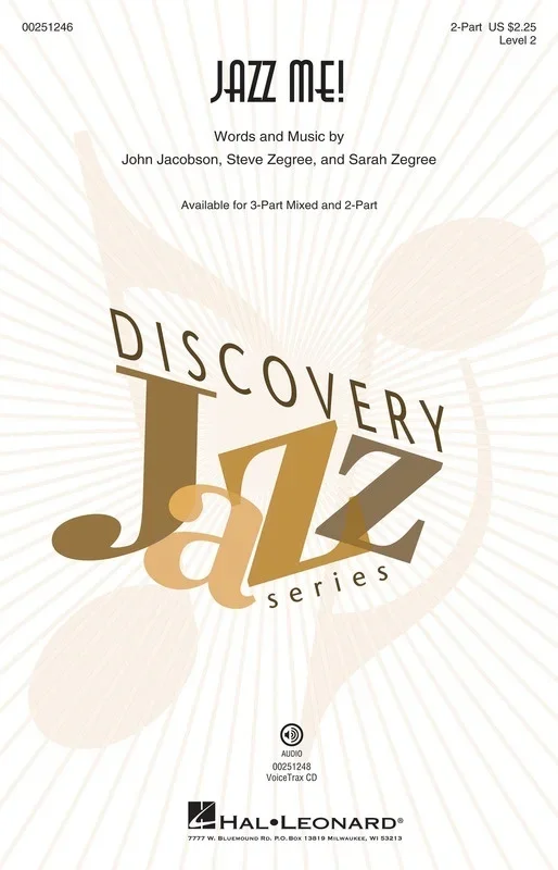 Jazz Me! 2 Part (Octavo)