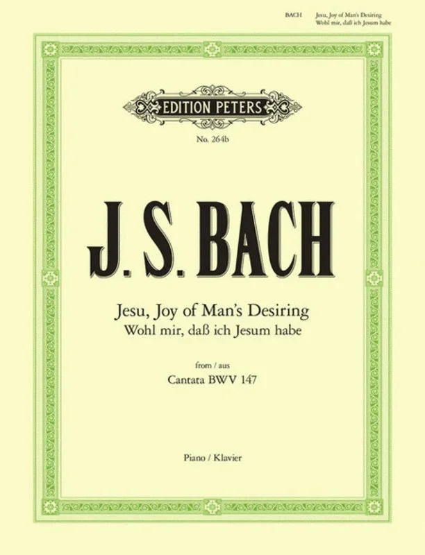 Jesu Joy Of Mans Desiring Bwv 147 Arr Mansfield (Softcover Book)