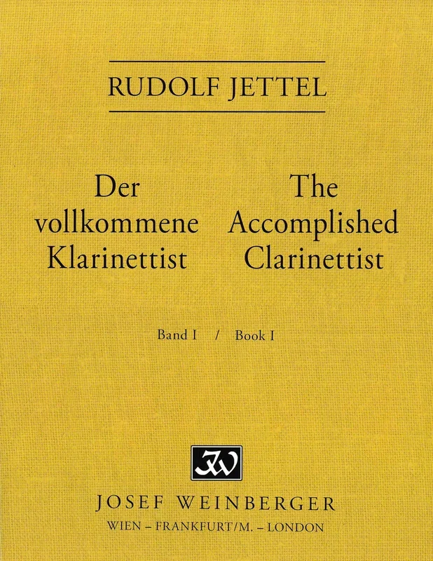 Jettel: The Accomplished Clarinettist