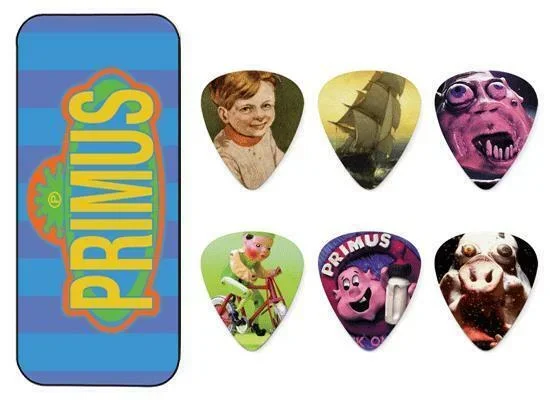 JIM DUNLOP Primus Collector’s Pick Tin Includes 6 Tortex Medium Picks