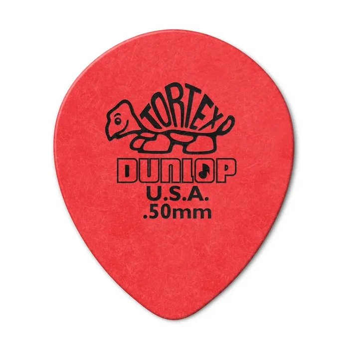 Jim Dunlop Tortex 0.50MM Tear Drop Guitar Pick (Single)