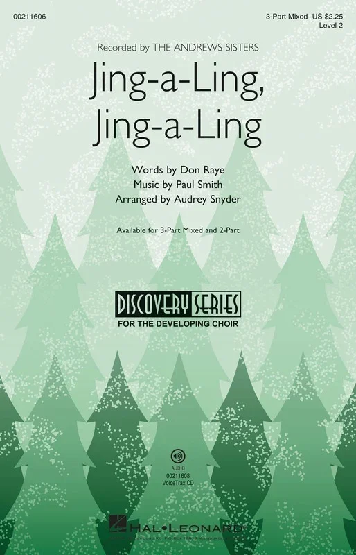 Jing-A-Ling Jing-A-Ling 3 Part Mixed (Octavo)