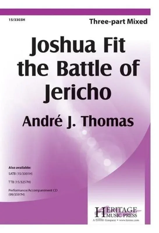 Joshua Fit The Battle Of Jericho 3 Part Mixed (Octavo)