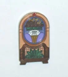 Jukebox Pin – Wurlitzer 750 Peach/Green