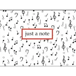Just a Note Blank Note Cards