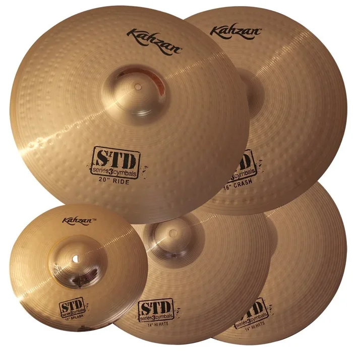 Kahzan ‘STD-3 Series’ Cymbal Pack 14″/16″/20″