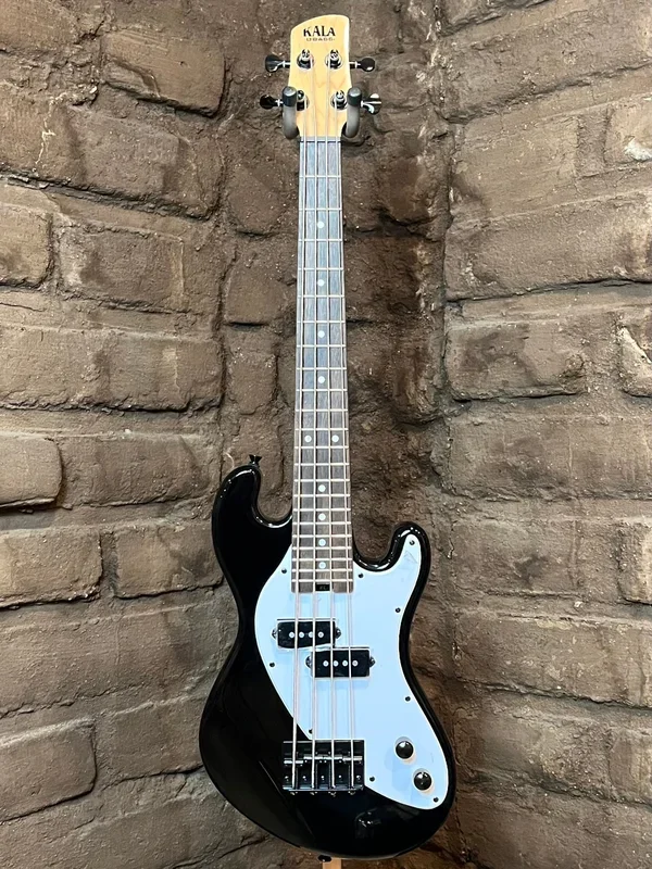 Kala Solid Body 4-String Jet Black Fretted U•BASS