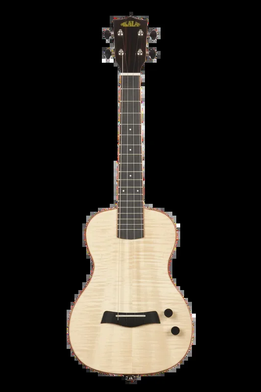 KALA Solid Body Electric Flame Maple Tenor Ukulele