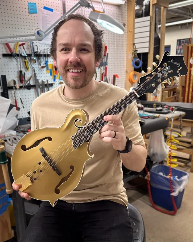 Kentucky KM-858 Artist Gold Mandolin (2018)
