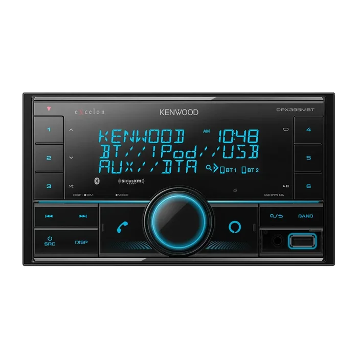 Kenwood Excelon DPX395MBT Double DIN In-Dash Digital Media Receiver