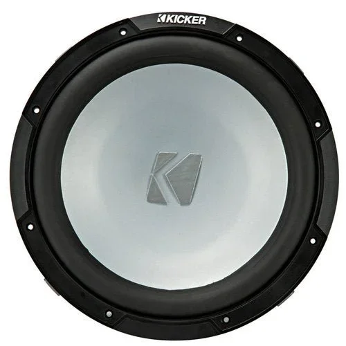 Kicker KM12 12″ 4 ohm (45KM124) 350W Max (175W RMS) 12″ KM Series Single 2 ohm Marine Subwoofer