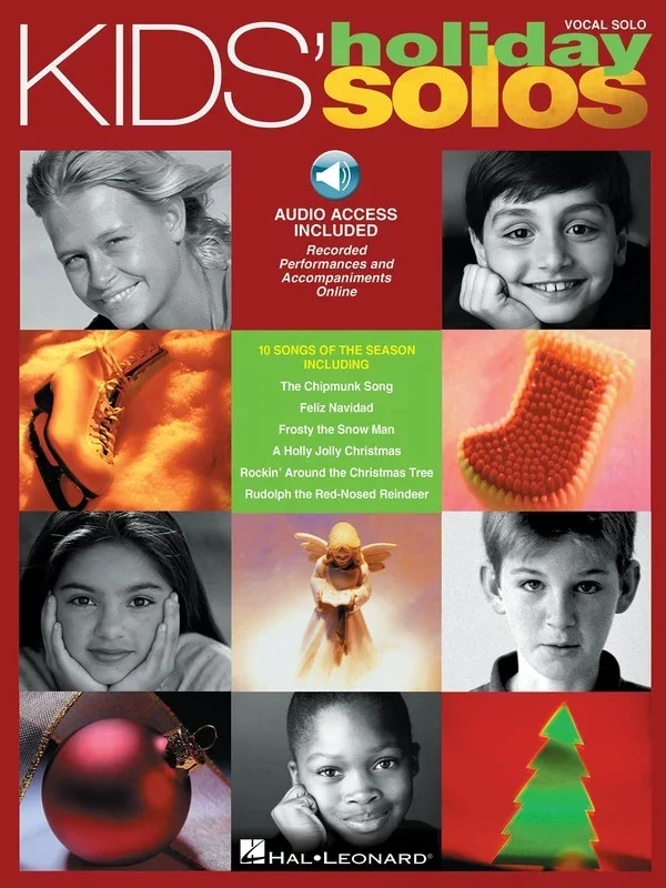 Kids Holiday Solos Book/Online Audio (Softcover Book/Online Audio)