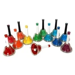 KidsPlay Combined Hand/Desk Bells 13 Note Chromatic
