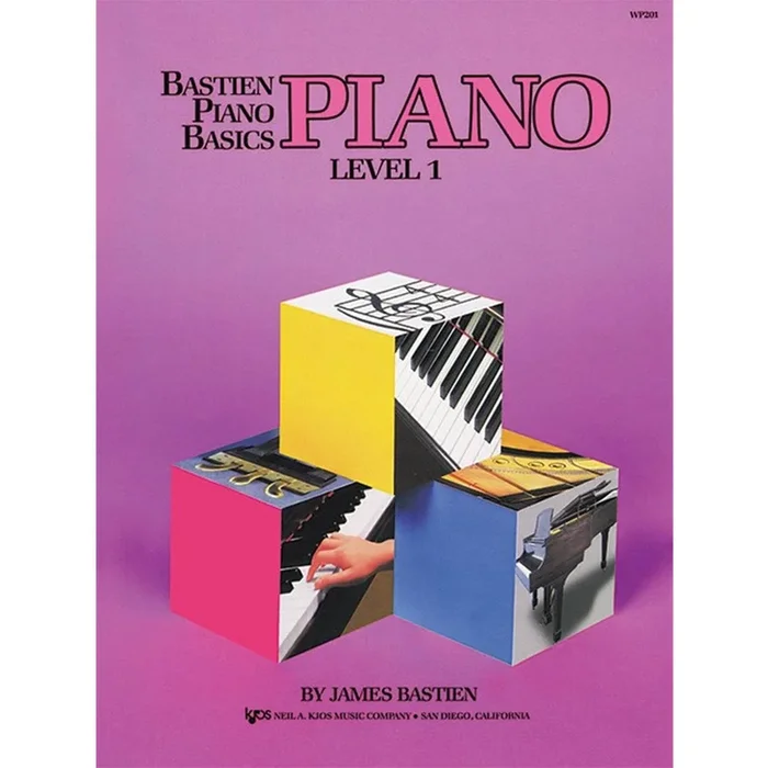 KJOS WP201 Bastien Piano Basics Lesson Level 1