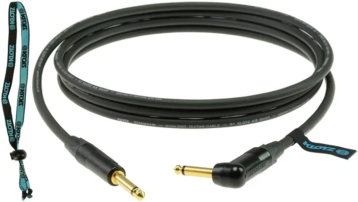 Klotz 6m Titanium Studio Instrument Cable S/A TI0600PR