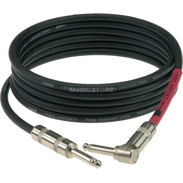 Klotz PRON030PR Pro Artist 3m Prime Guitar Cable Jack/Right Angle