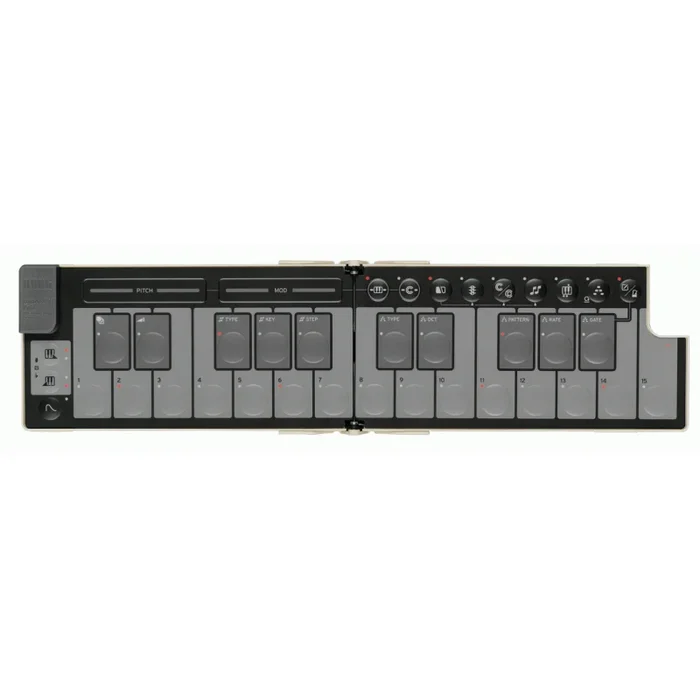 KORG nanoKEY Fold 25 Key Foldable MIDI Keyboard Sand Beige