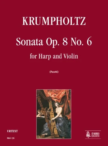 Krumpholz: Sonata for Harp & Violin, Op. 8, No. 6