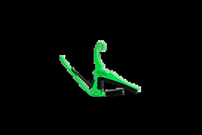 Kyser Quick-Change Capo for 6 String Acoustic Guitars Neon (Green)