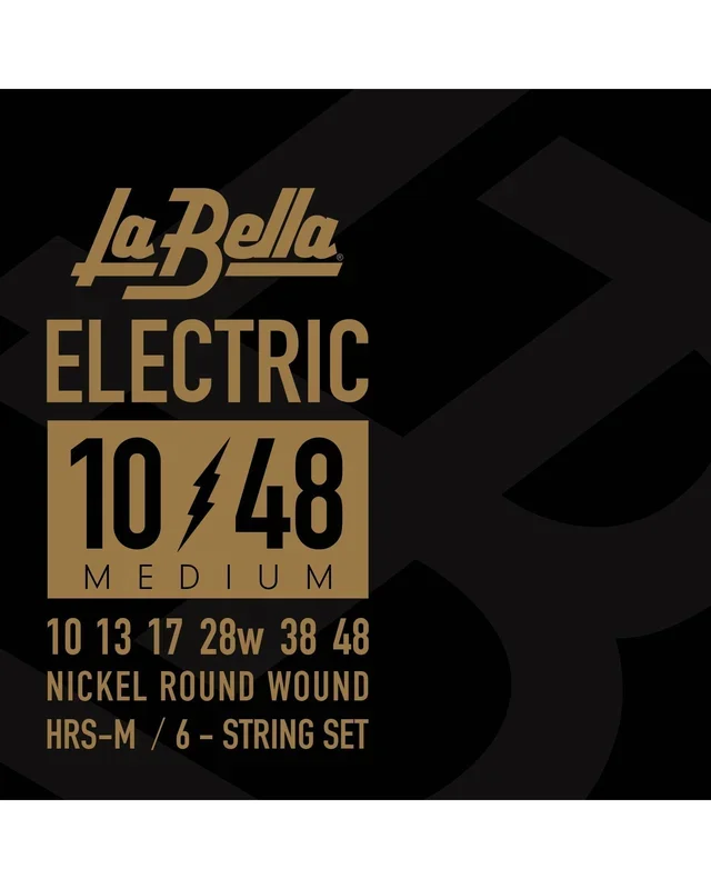 La Bella HRS-M HRS Series Medium Gauge Electric Guitar Strings