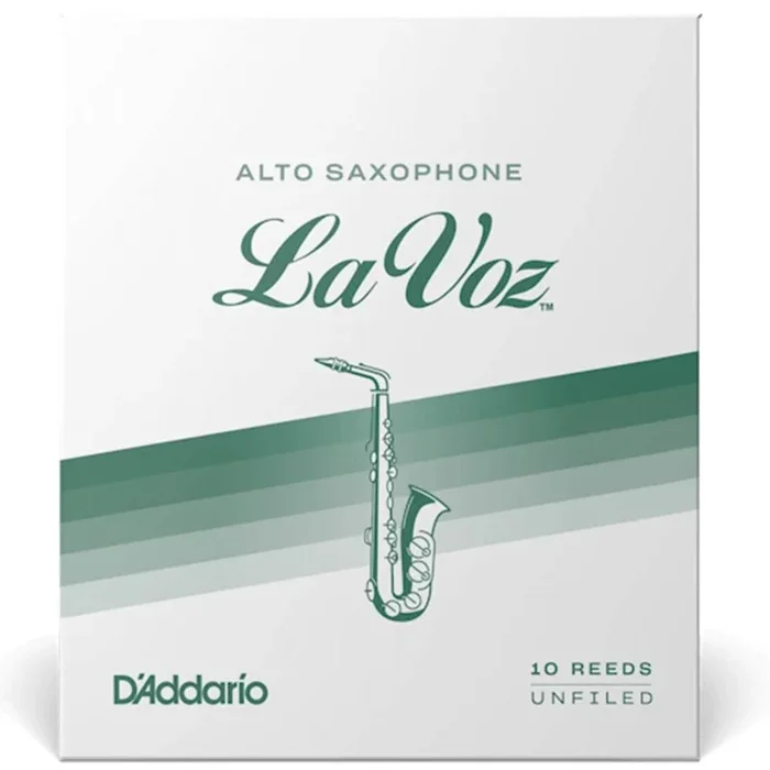 LA VOZ RJC10MS Medium Soft Alto Sax Reeds, Box of 10