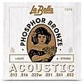 LaBella 7GPS Phosphor Bronze Light Acoustic Guitar Strings Standard