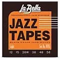 LaBella 800 Black Jazz Tapes 6-String Electric Guitar Strings Light (12 – 56)