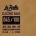 LaBella RX Series Stainless Steel 4-String Electric Bass Strings (45 – 105)