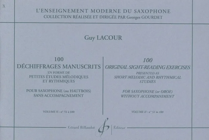 Lacour: 100 Original Sight-Reading Exercises – Volume 2