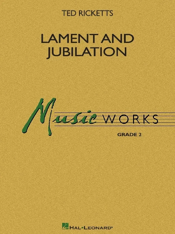 Lament And Jubilation Music Works 2 (Music Score/Parts)