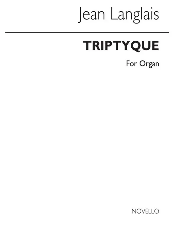 Langlais Triptyque Organ(Arc) (Softcover Book)