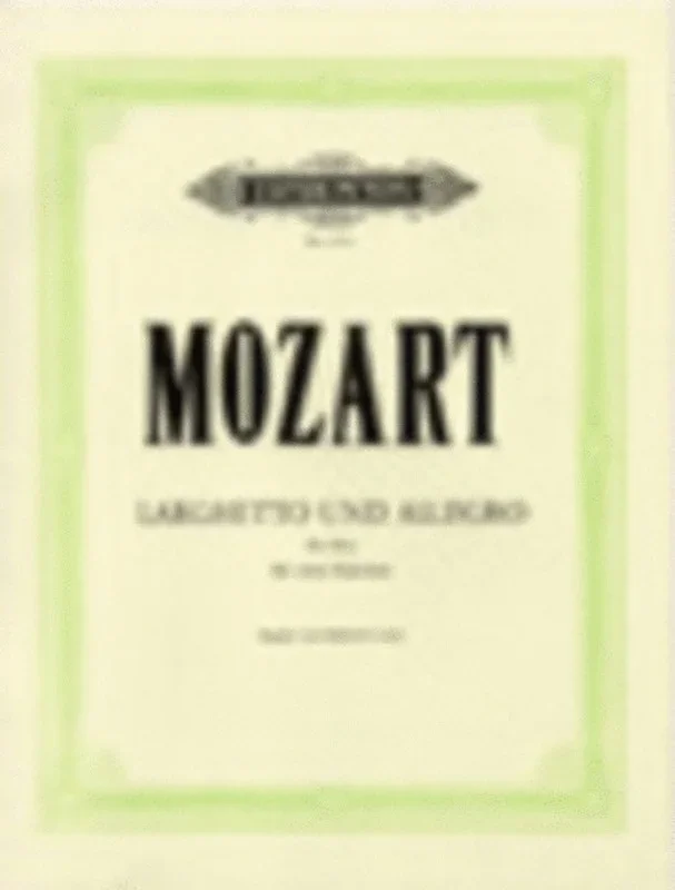 Larghetto And Allegro E Flat (Softcover Book)