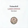 Larsen Strings Original Cello E String 4/4 Size, Medium Aluminum, Ball End