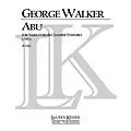 Lauren Keiser Music Publishing Abu LKM Music Series by George Walker Standard