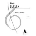 Lauren Keiser Music Publishing Clarinet Concerto LKM Music Series Composed by Steven Gerber Standard