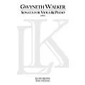 Lauren Keiser Music Publishing Sonata for Viola and Piano LKM Music Series Composed by Gwyneth Walker Standard