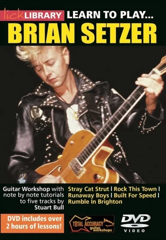 Learn To Play Brian Setzer DVD