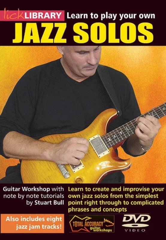Learn To Play Jazz Solos(Your Own)Dvd