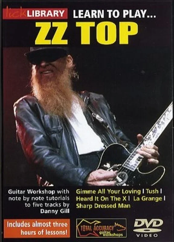 Learn To Play Zz Top DVD